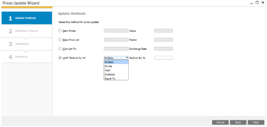 Prices-Update-Wizard-in-SAP-Business-One-1