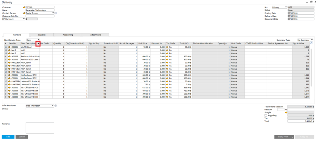 Tips for reading forms in SAP Business One 